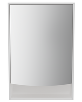 Pure Bliss Mirror Cabinet 600mm Single Door Gold Collection (PBS-SC-600-S-G)
