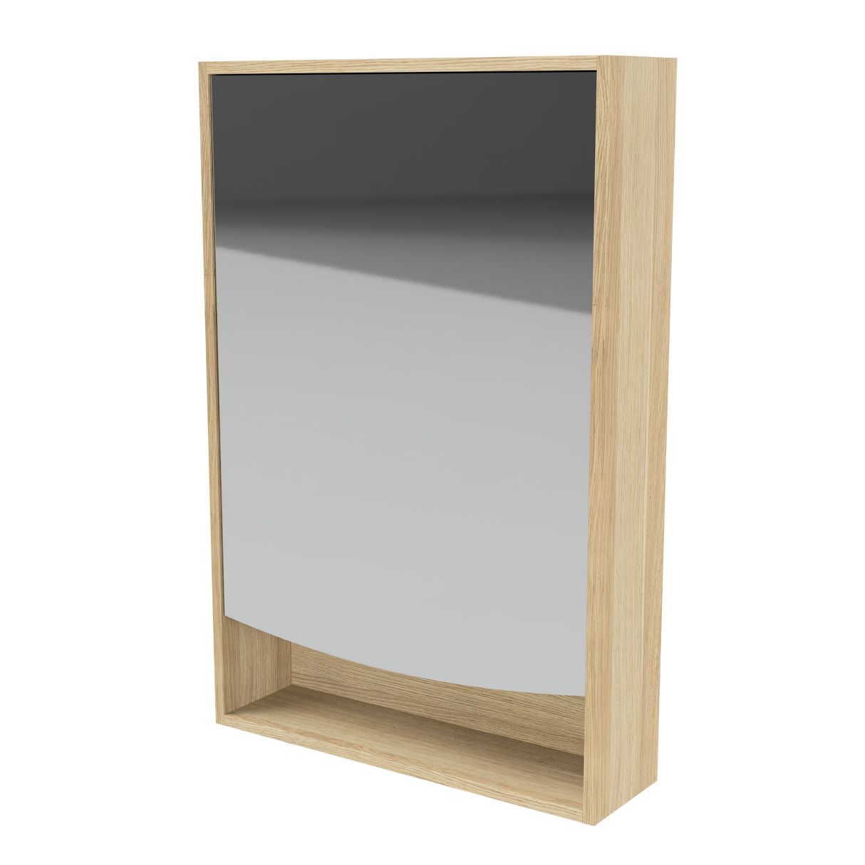 Pure Bliss Mirror Cabinet 600mm Single Door Gold Collection (PBS-SC-600-S-G)