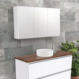 600 Mirror Cabinet with Scandi Oak Side Panels