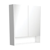 750 Mirror Cabinet with Display Shelf, Gloss White