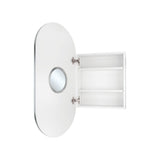 Pill Mirror Cabinet, 450 x 900mm