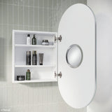 Pill Mirror Cabinet, 450 x 900mm