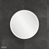 Round LED Mirror Cabinet
