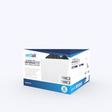 200mm Square White AIRBUS 200 Premium Quality AC Side Ducted Exhaust Fan