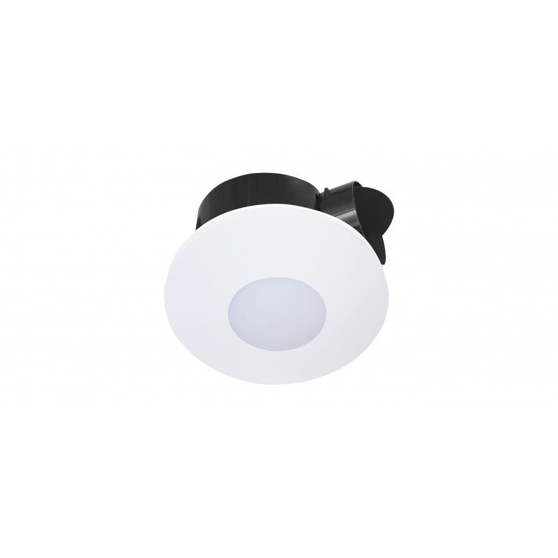 250mm Round White with LED Light AIRBUS Premium Quality AC Side Ducted Exhaust Fan