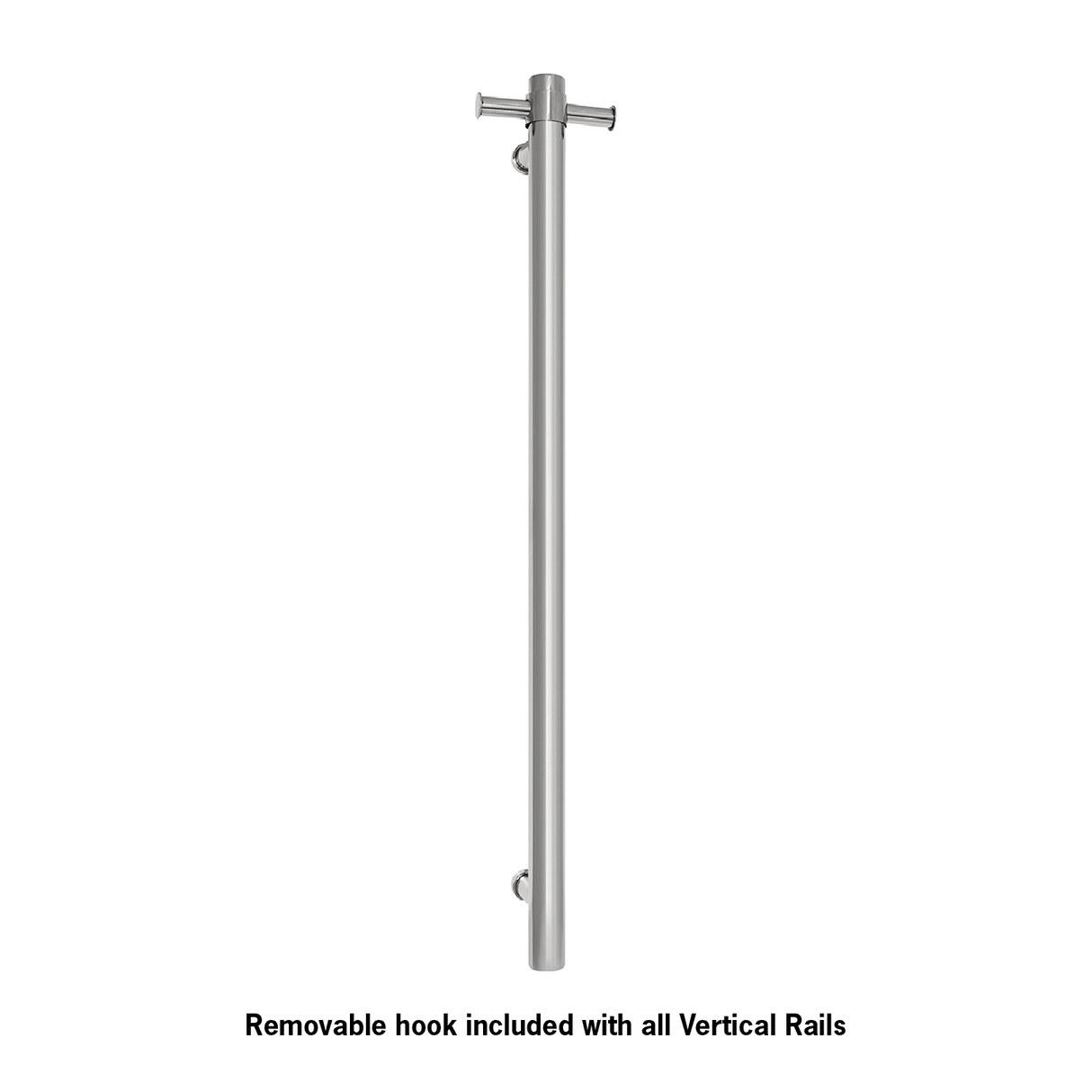 Thermorail Straight/Round 12Volt Vertical Bar 900x142x100mm 22Watts With Optional Hook