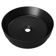 An image of Timberline's Radius Basin 400mm Black Matt