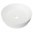An image of Timberline's Radius Basin 400mm White Matt