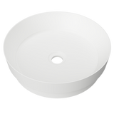 An image of Timberline's Radius Basin 400mm White Matt