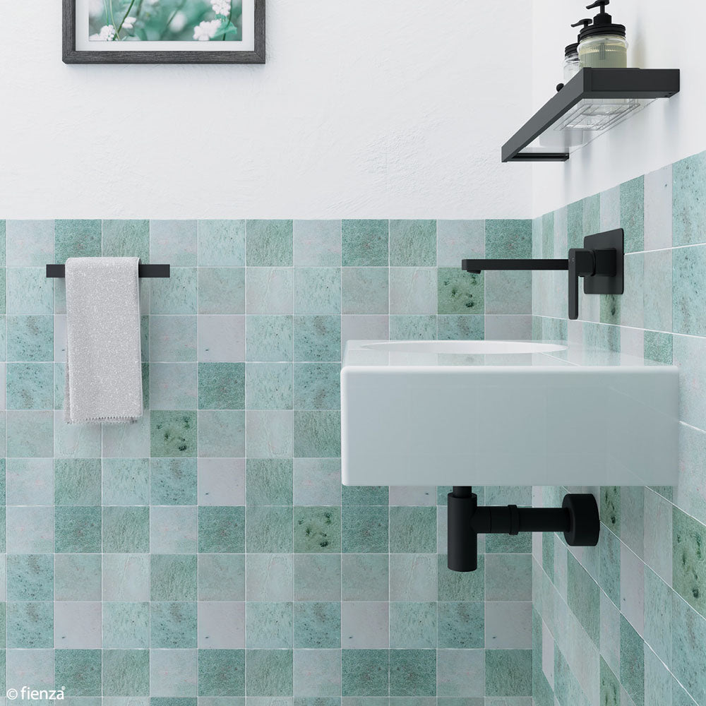 Reba Left Bowl Wall Basin, No Tap Hole