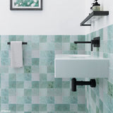 Reba Left Bowl Wall Basin, No Tap Hole