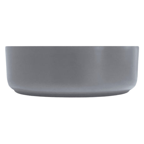 Reba Above Counter Basin, Matte Light Grey