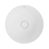 Reba Luxe Above Counter Basin, Gloss White