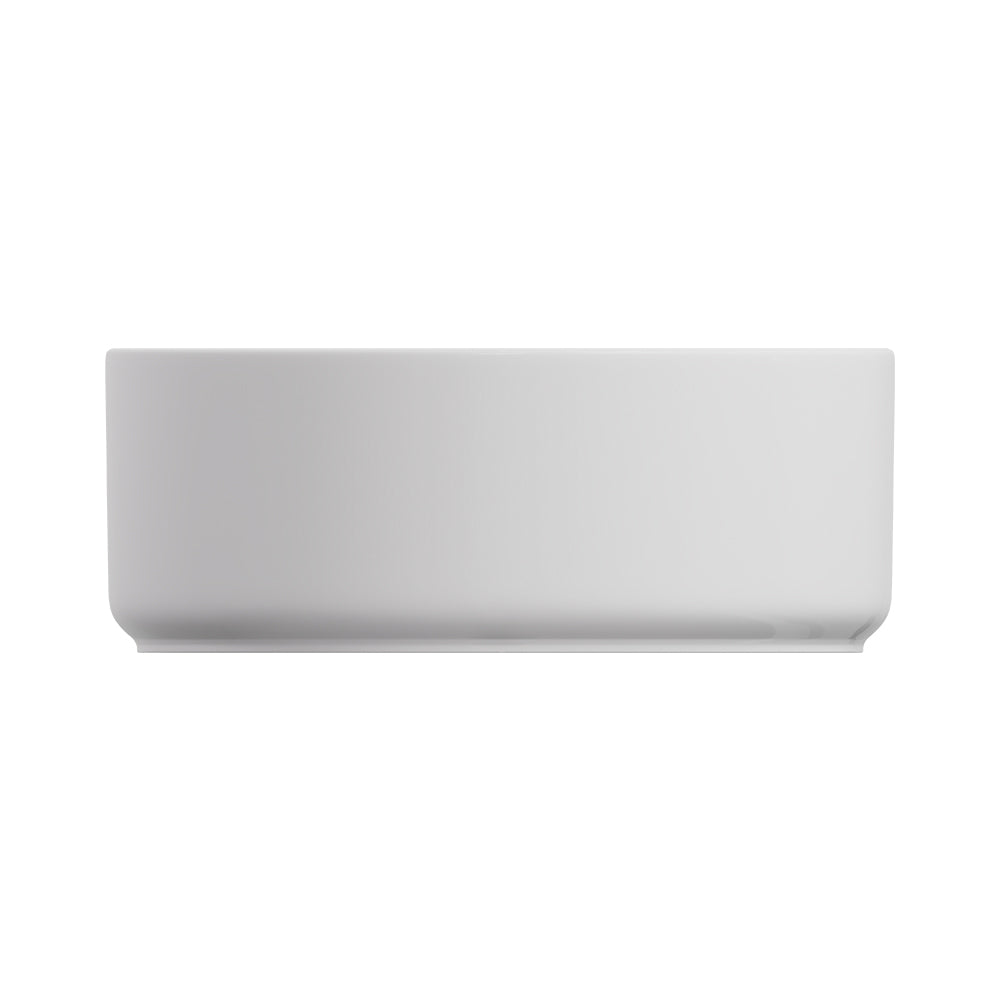 Reba Luxe Above Counter Basin, Gloss White