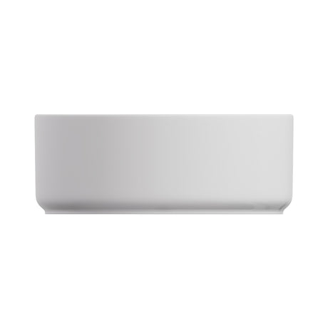 Reba Luxe Above Counter Basin, Gloss White