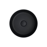 Reba Mini Above Counter Basin, Matte Black