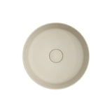 Reba Mini Above Counter Basin, Matte Khaki