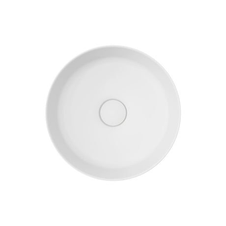 Reba Mini Above Counter Basin, Matte White