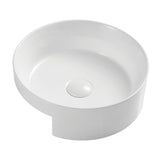 Reba Semi-Recessed Basin, No Tap Hole