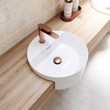 Reba Semi-Recessed Basin With Tap Hole