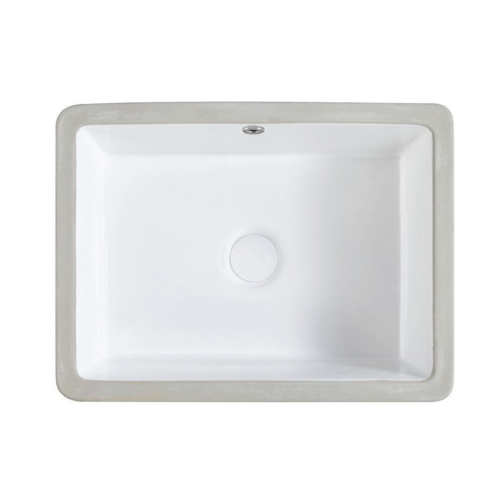 Koko Undermount Basin, Matte White