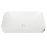 An image of Timberline's Rome Basin 600mm White Gloss