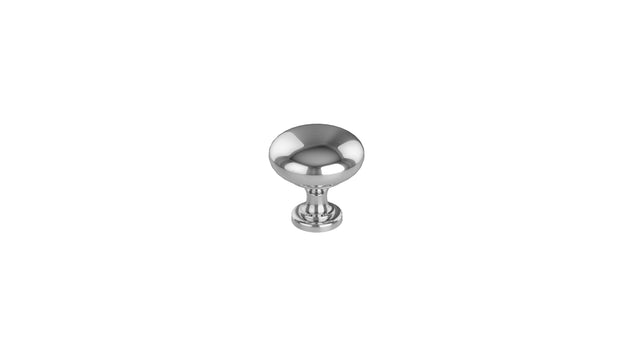 Round Knob 26mm Chrome Handle (ROU-H-26-CR)