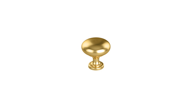 Round Knob 26mm Satin Gold Handle (ROU-H-26-SG)