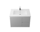 An image of Timberline's Ruby Undermount Basin 530mm White Gloss