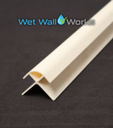 External Round Corner Trim - Sand - for Wet Wall Panels - 2400mm (h)