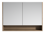 Sanremo Mirror Cabinet 1050mm Double Door Gold Collection (SAN-SC-1050-D-G)
