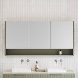 Sanremo Mirror Cabinet 1500mm Three Door Gold Collection (SAN-SC-1500-3-G)