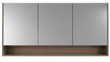 Sanremo Mirror Cabinet 1500mm Three Door Gold Collection (SAN-SC-1500-3-G)