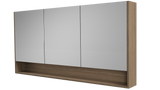 Sanremo Mirror Cabinet 1500mm Three Door Platinum Collection (SAN-SC-1500-3-P)