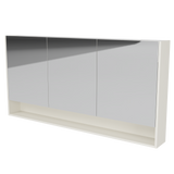 Sanremo Mirror Cabinet 1500mm Three Door Gold Collection (SAN-SC-1500-3-G)