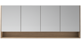 Sanremo Mirror Cabinet 1800mm Four Door Platinum Collection (SAN-SC-1800-4-P)