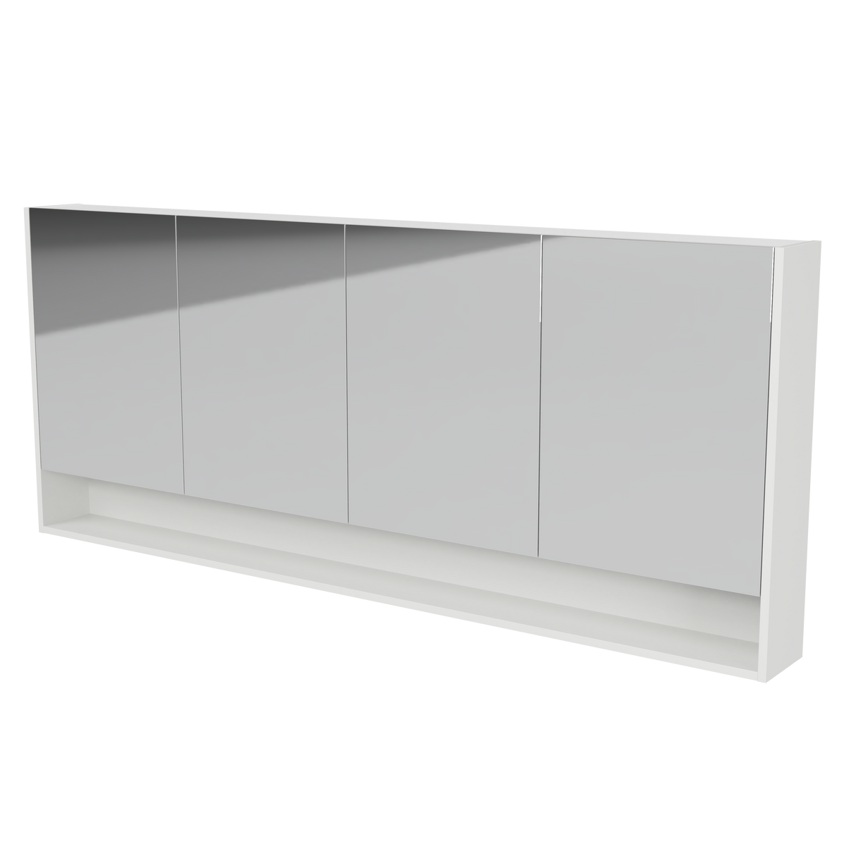 Sanremo Mirror Cabinet 1800mm Four Door Platinum Collection (SAN-SC-1800-4-P)