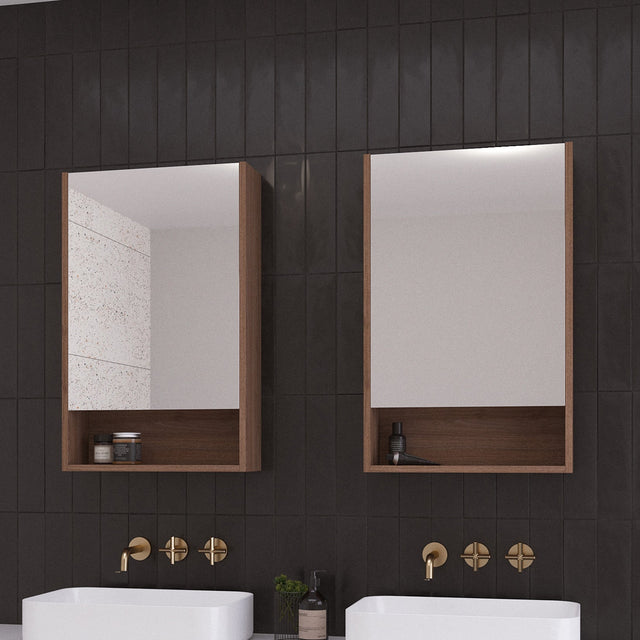 Sanremo Mirror Cabinet 475mm Single Door Platinum Collection (SAN-SC-475-S-P)