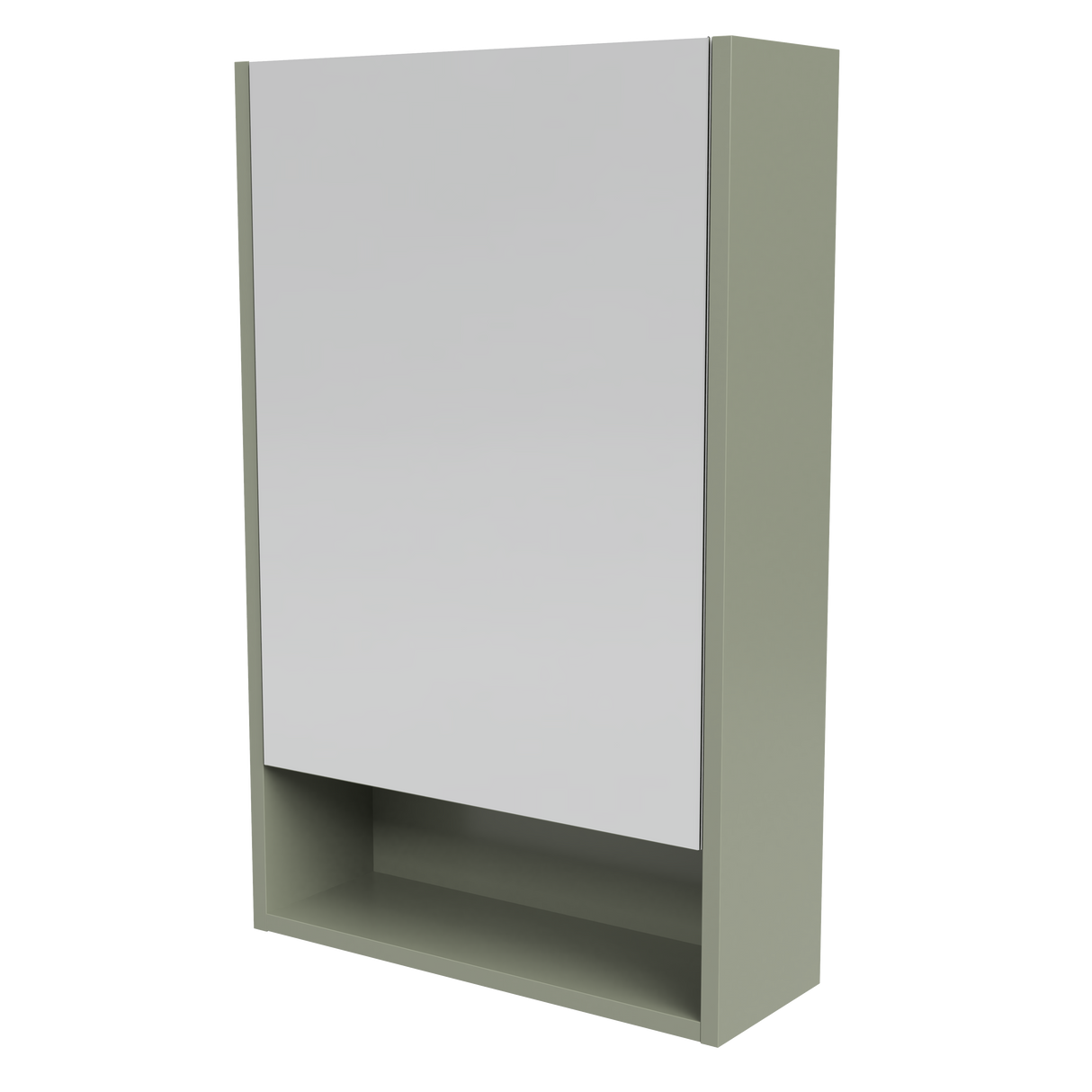 Sanremo Mirror Cabinet 475mm Single Door Platinum Collection (SAN-SC-475-S-P)