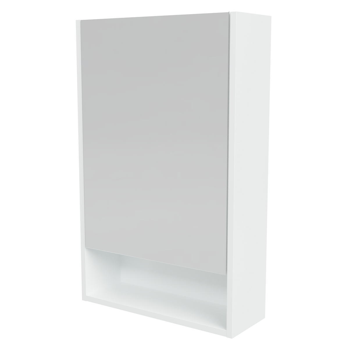 Sanremo Mirror Cabinet 475mm Single Door Platinum Collection (SAN-SC-475-S-P)