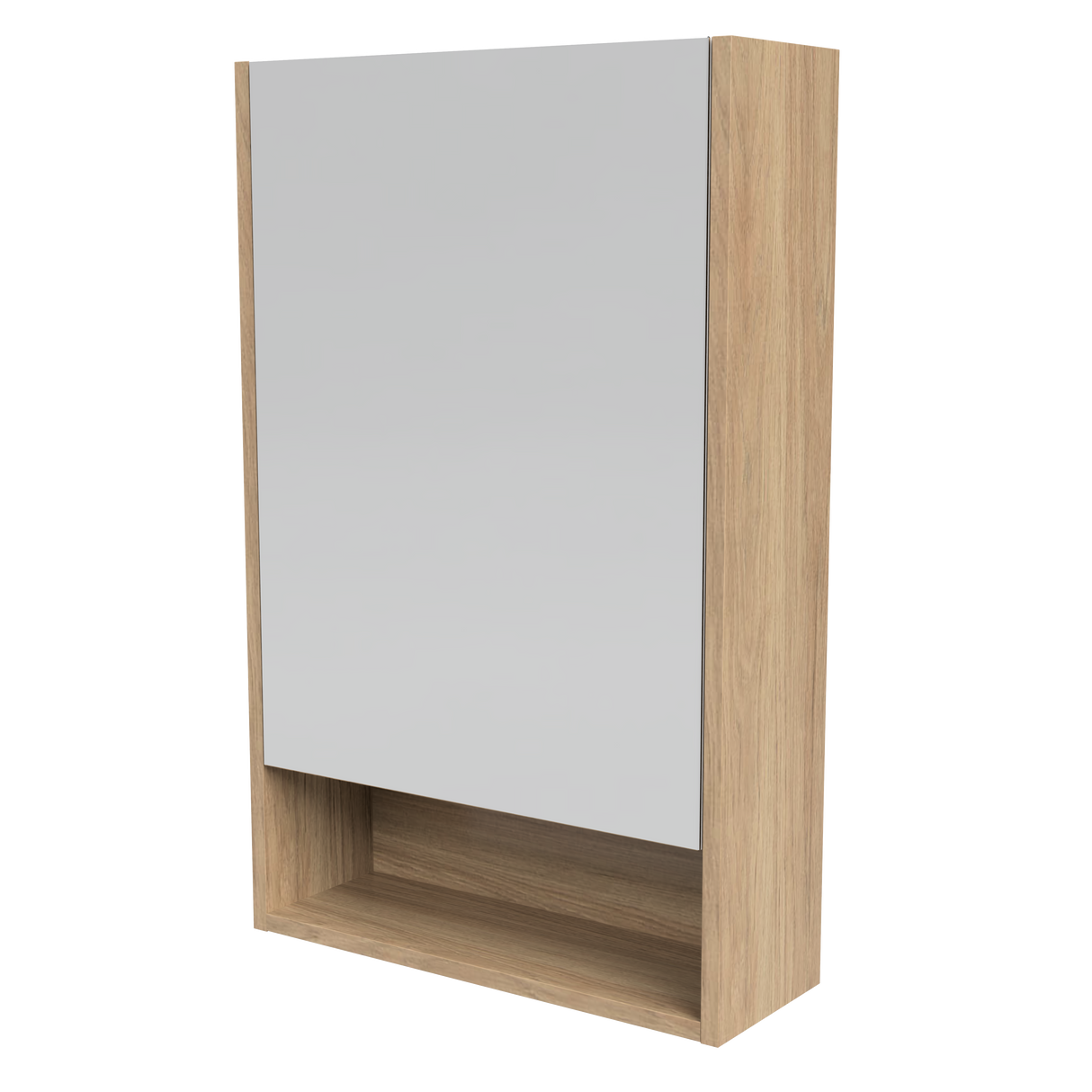Sanremo Mirror Cabinet 475mm Single Door Platinum Collection (SAN-SC-475-S-P)