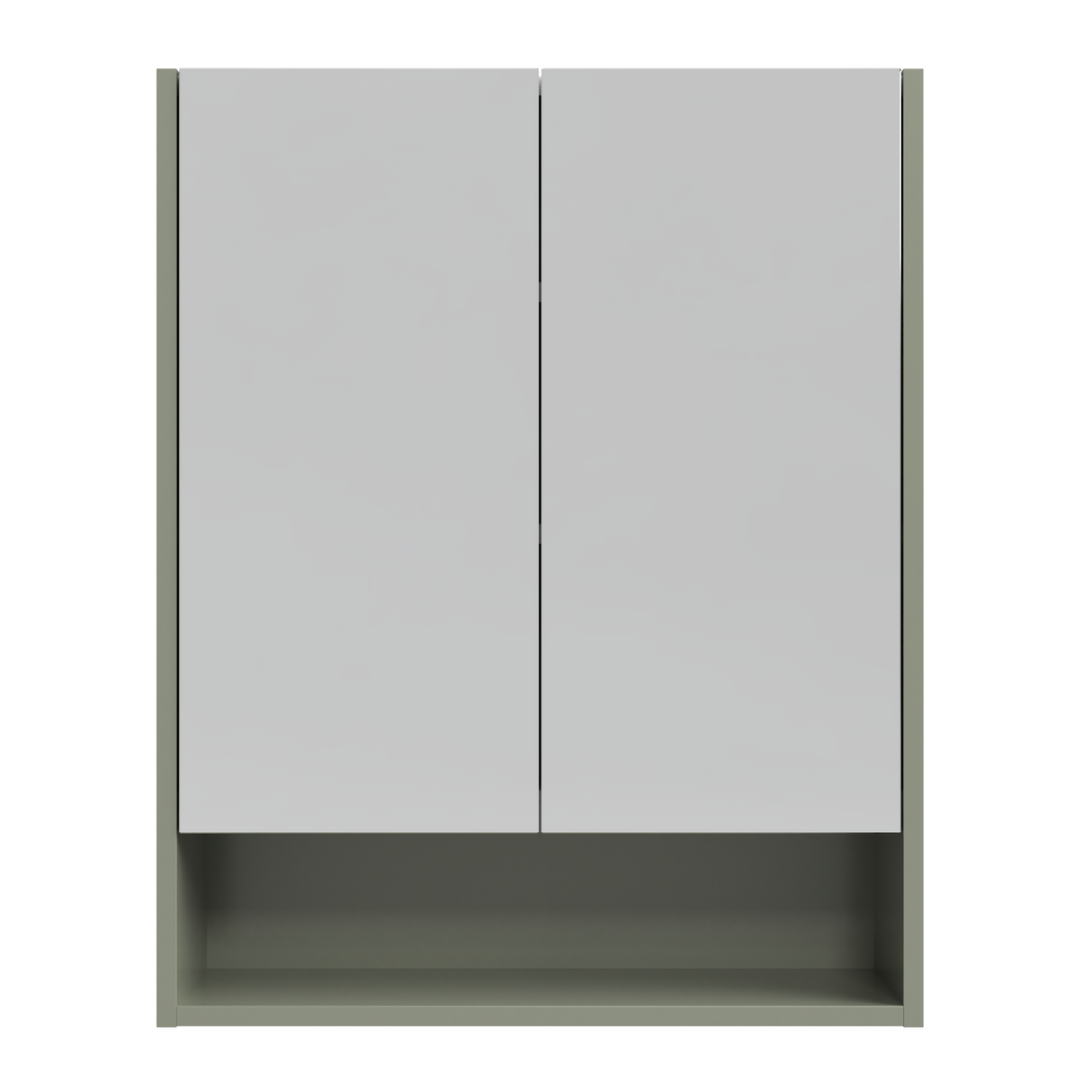 Sanremo Mirror Cabinet 600mm Double Door Platinum Collection (SAN-SC-600-D-P)