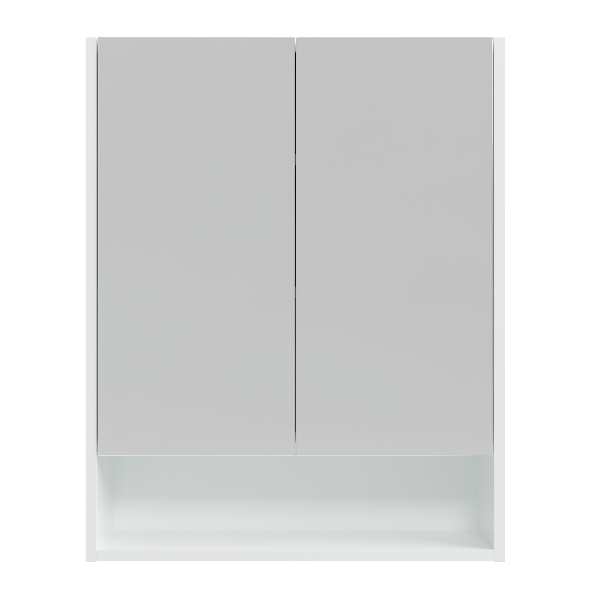 Sanremo Mirror Cabinet 600mm Double Door Platinum Collection (SAN-SC-600-D-P)