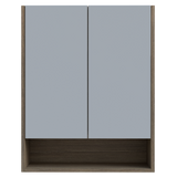 Sanremo Mirror Cabinet 600mm Double Door Gold Collection (SAN-SC-600-D-G)