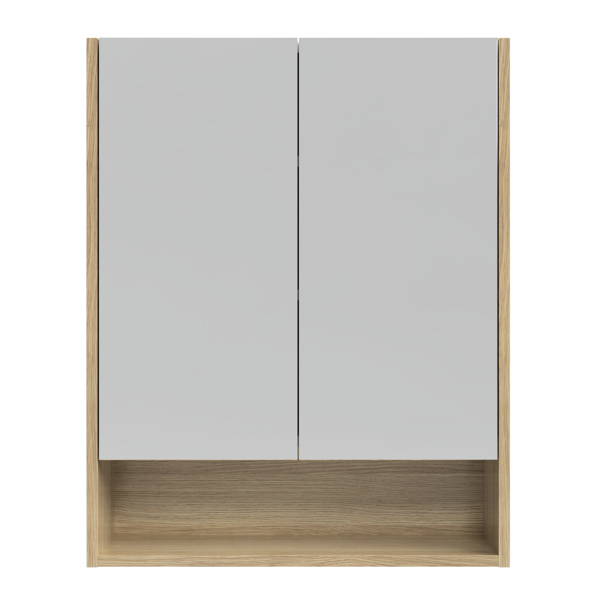 Sanremo Mirror Cabinet 600mm Double Door Platinum Collection (SAN-SC-600-D-P)