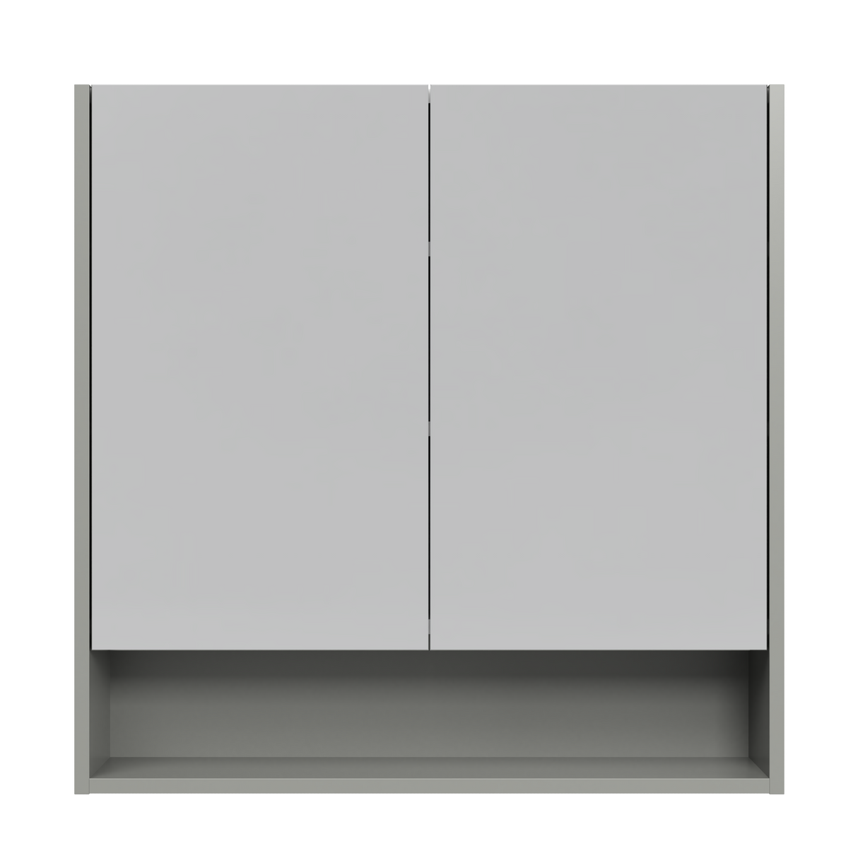 Sanremo Mirror Cabinet 750mm Double Door Gold Collection (SAN-SC-750-D-G)