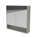 Sanremo Mirror Cabinet 750mm Double Door Gold Collection (SAN-SC-750-D-G)