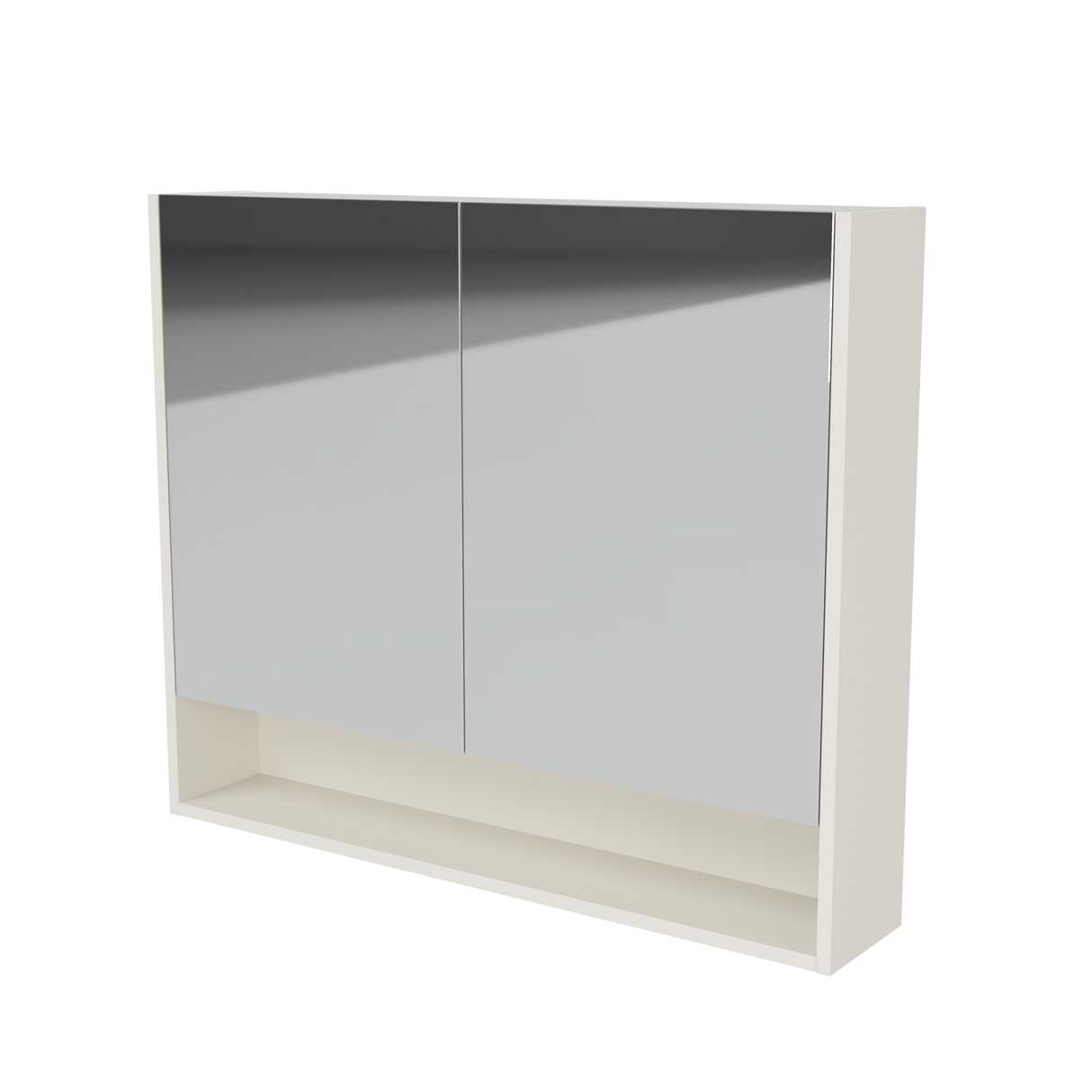 Sanremo Mirror Cabinet 900mm Double Door Platinum Collection (SAN-SC-900-D-P)