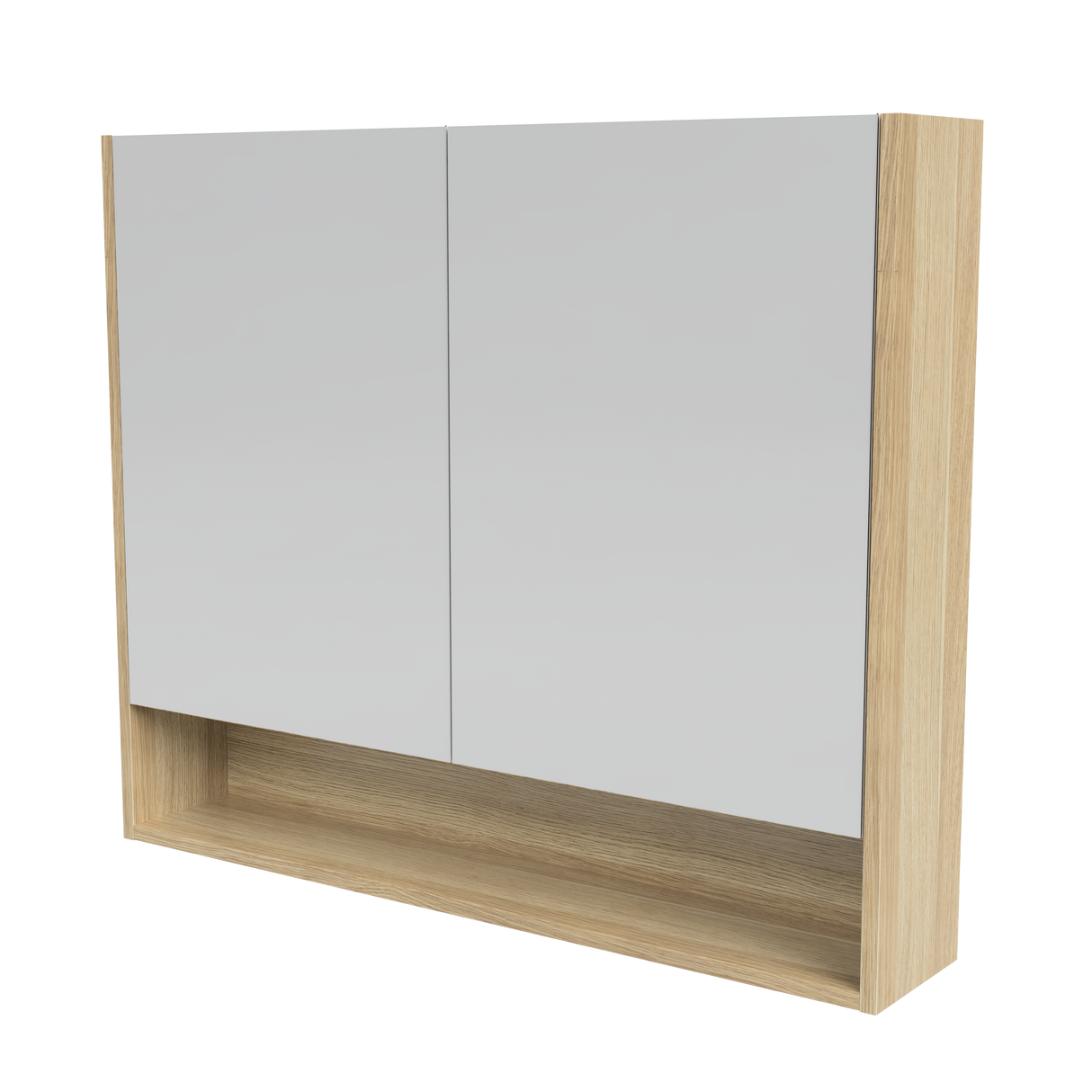 Sanremo Mirror Cabinet 900mm Double Door Platinum Collection (SAN-SC-900-D-P)