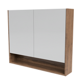 Sanremo Mirror Cabinet 900mm Double Door Gold Collection (SAN-SC-900-D-G)